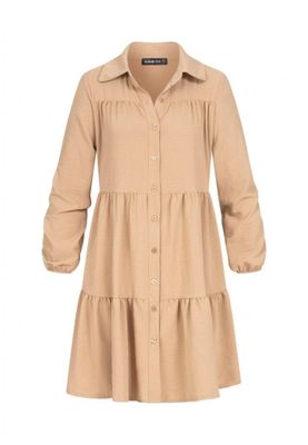 Beige Ruffle dress