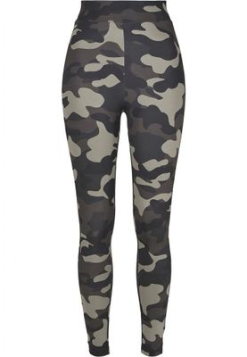 Camo leggings with high waist