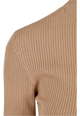 Ladies Rib Knit Turtelneck Sweater