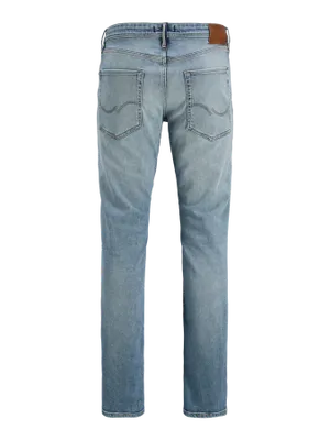 Mörkblå stentvättade jeans regular fit - CLARK