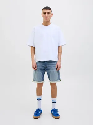 Blå icon jeansshorts