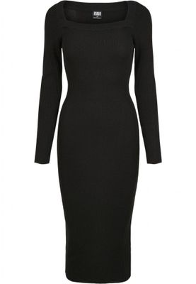 Long knitted dress