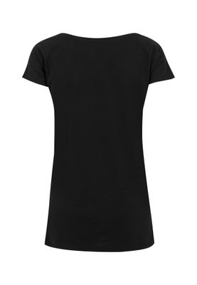 Svart t-shirt med Think Different-tryck för dam