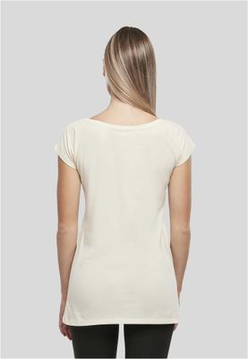 Sand t-shirt med Think Different-tryck för dam