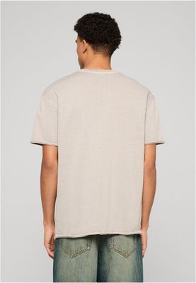 Vintage Washed T-shirt herr i molnfärg bomull