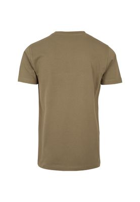 Olive t-shirt med Cykel-tryck för herr
