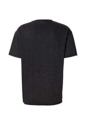 Vintage Washed T-shirt herr i svart bomull