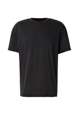 Vintage Washed T-shirt herr i svart bomull