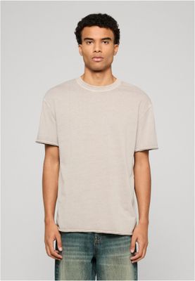 Vintage Washed T-shirt herr i molnfärg bomull