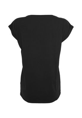 Svart t-shirt med hjärttryck för dam – Urban Classics