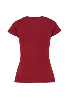 Cherry t-shirt med hundtryck för dam