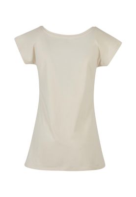 Sand t-shirt med Think Different-tryck för dam
