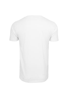 Vit t-shirt med Cykel-tryck för herr