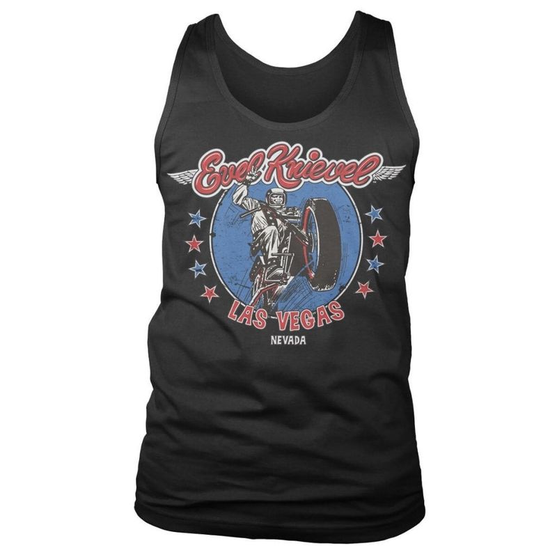 Evel Knievel Las Vegas Tank Top