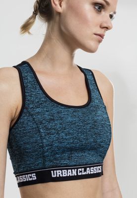 Ladies Active Melange Logo Bra