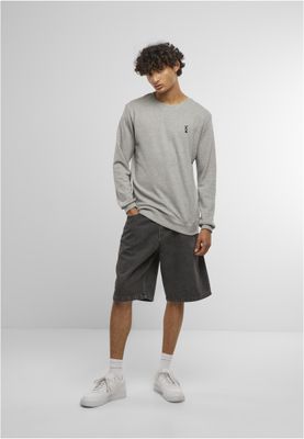 Logotyp bröst King Sign Logotyp Tröja – heather grey