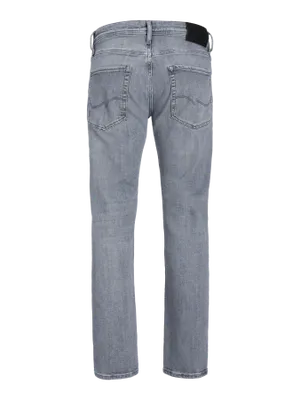 Grå tapered fit jeans herr - MIKE