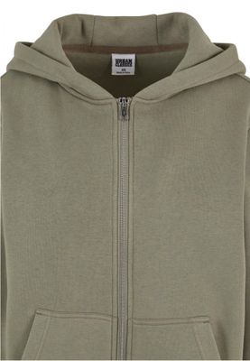 Ladies Fluffy Zip Hoody