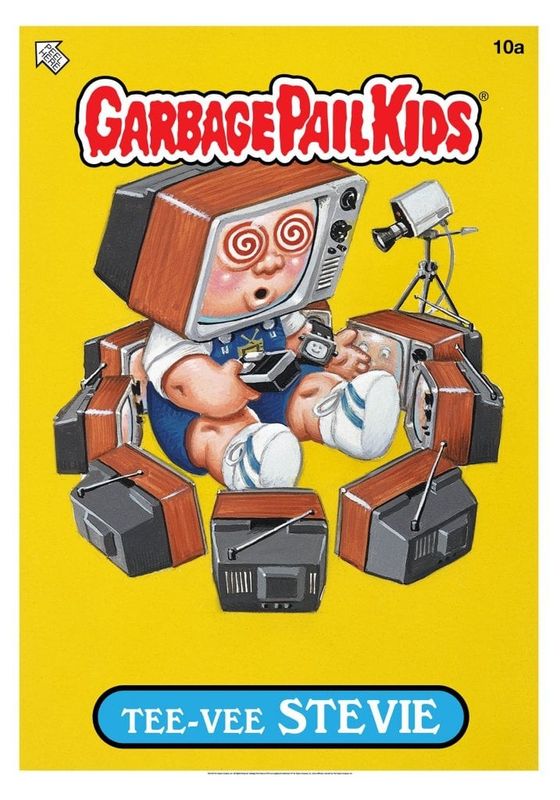 Garbage Pail Kids - Tee-Vee Stevie Poster