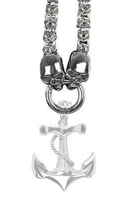 Necklace with skulls