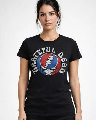 Grateful Dead Distressed Girly Tee