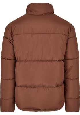 Short Puffer Jacket för herr – bark