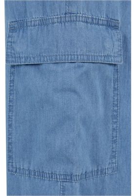 Dame cargo jeans - løs pasform