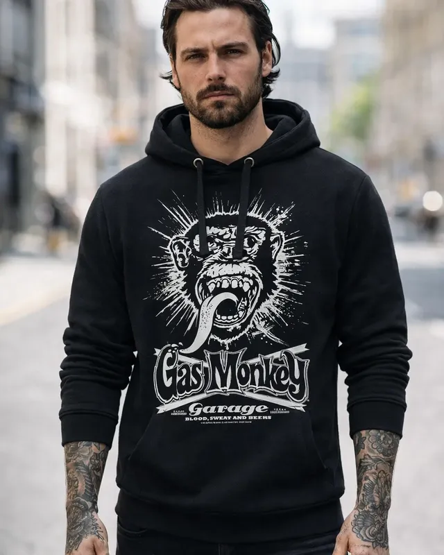 Gas Monkey Garage Explosion Epic Hoodie