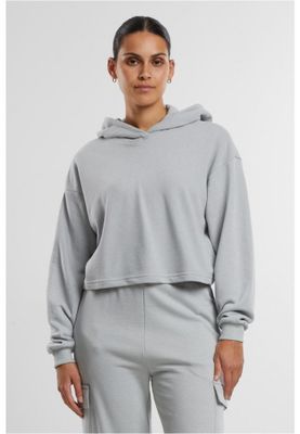 Komfortabel cropped hættetrøje til kvinder