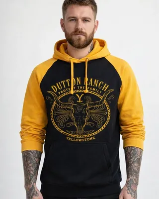 Yellowstone - Protect The Family Baseball Hoodie