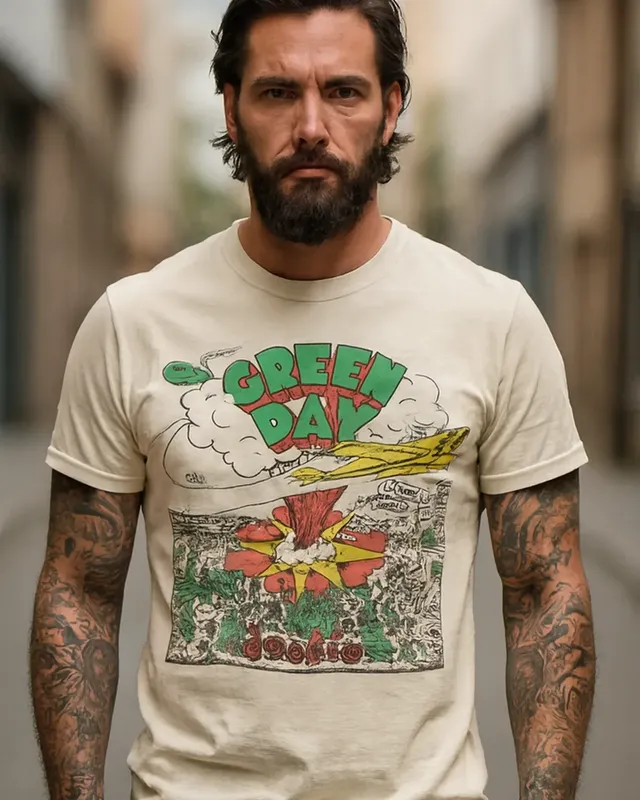 Green Day Dookie Doodle T-Shirt