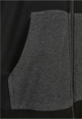 Oversized Patch Zip Hoody
