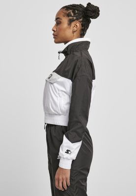 Ladies Starter Colorblock Pull Over Jacket