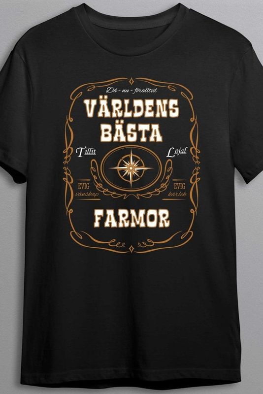 Världens bästa farmor T-shirt