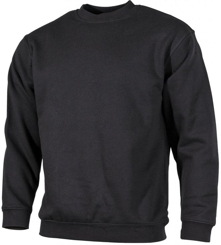 Black basic sweatshirt