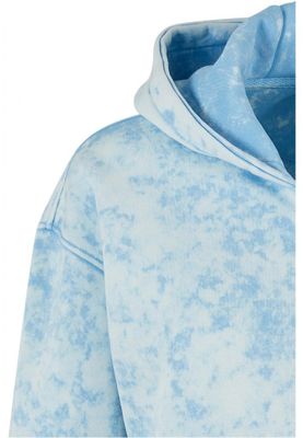 Ladies Short Oversized Towel Washed Zip Hoody