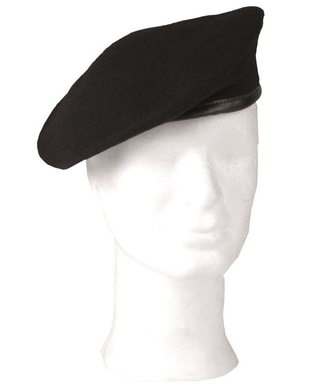 Sort baret