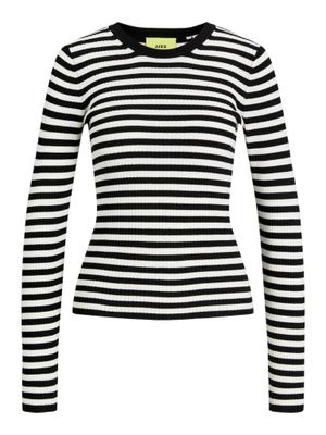 Women's ribbed striped longsleeve