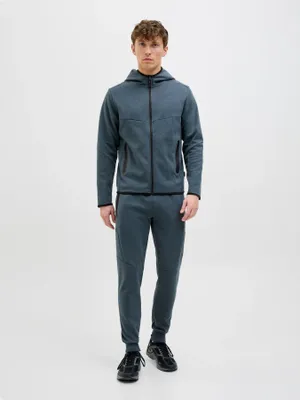Mörkblå slim fit joggingbyxa