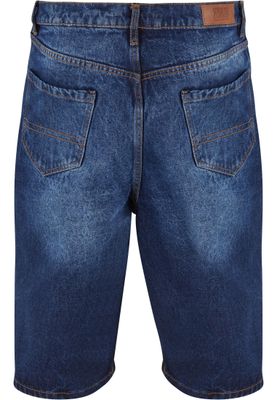 90-tals jeansshorts med oversize passform