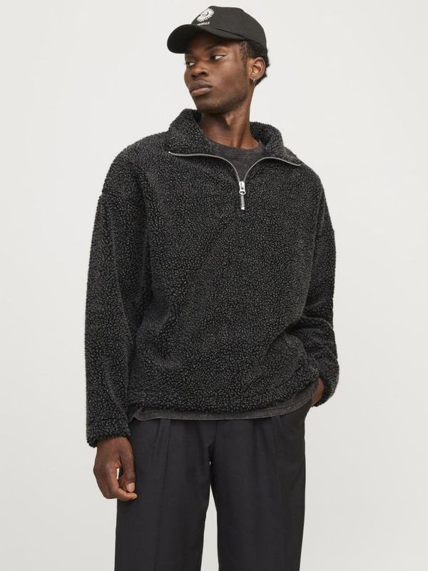 Half zip teddy sweat men