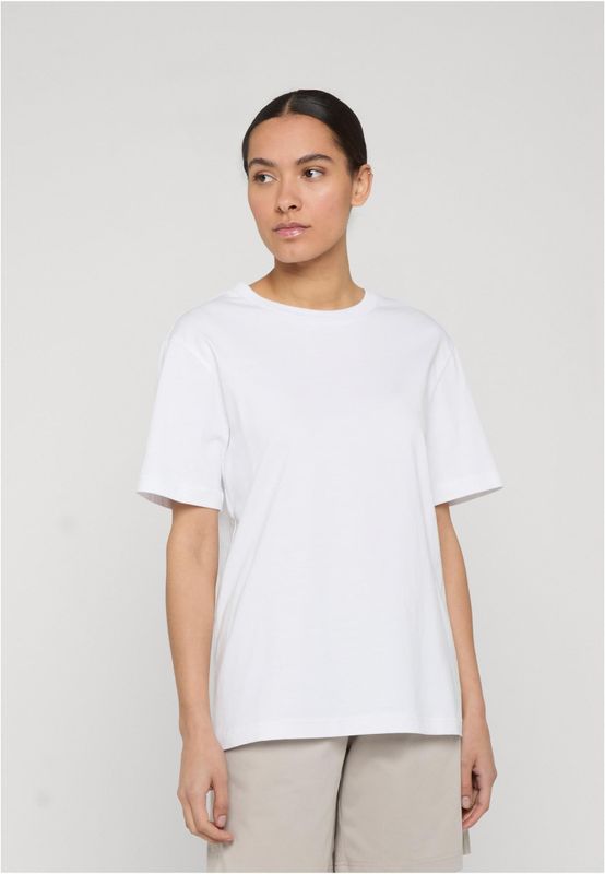 T-shirt för dam i bomullsjersey – vit