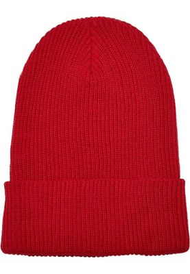 Ribbed hat in recycled yarn