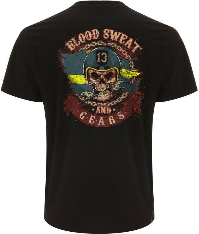 Blood Sweat And Gears T-shirt