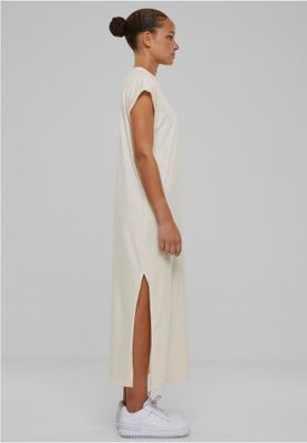 Simple long dress with short sleeves