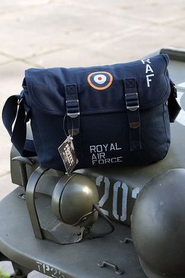 Canvas messenger bag - Royal Air Force