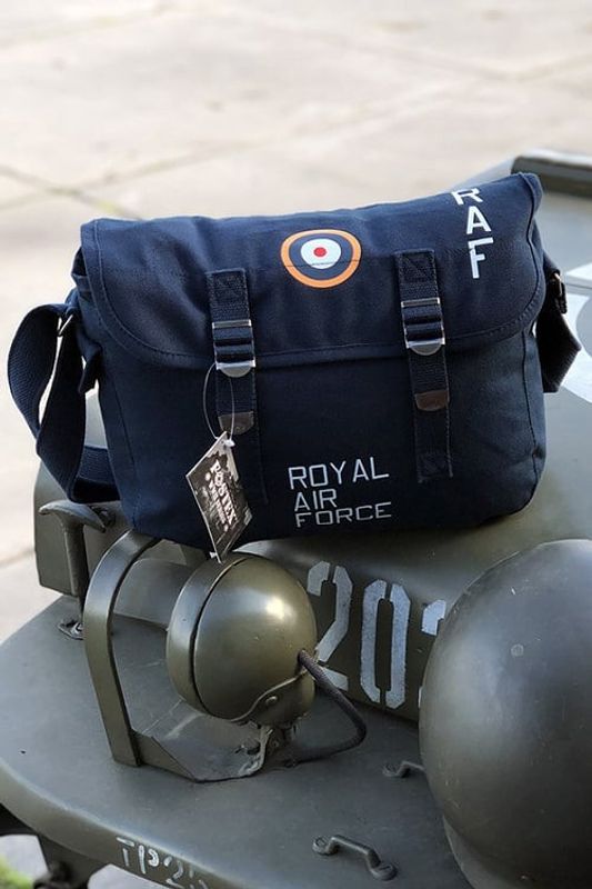 Canvas messenger bag - Royal Air Force