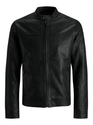 Black biker jacket