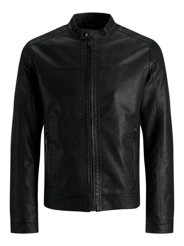 Black biker jacket