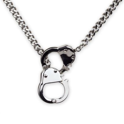 Halsband med handbojor